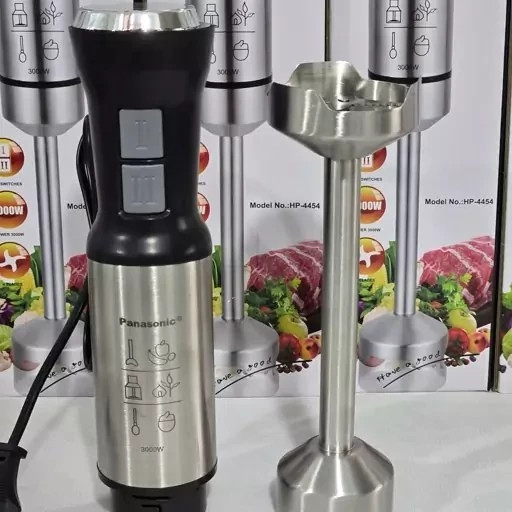 گوشت کوب برقی پاناسونیک (ارسال رایگان) حک شده (3000W) یخ شکن (4 تیغ) HP-4454