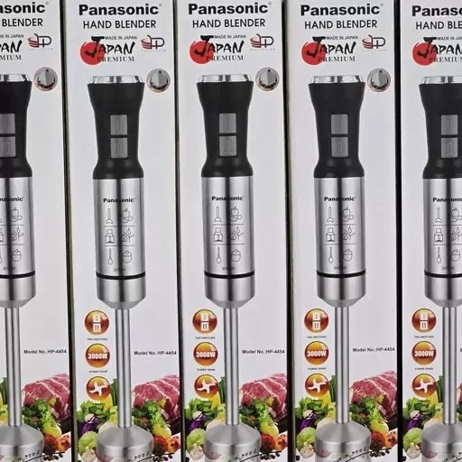 گوشت کوب برقی پاناسونیک (ارسال رایگان) حک شده (3000W) یخ شکن (4 تیغ) HP-4454