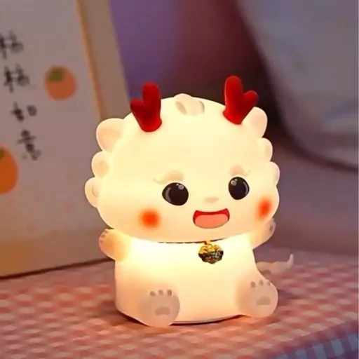 چراغ خواب سیلیکونی بچه اژدها اورجینال