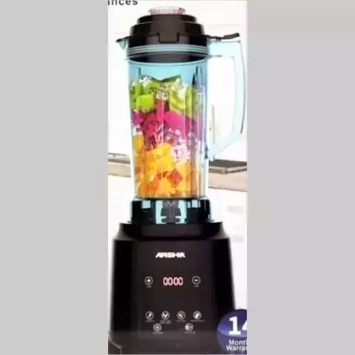 مخلوط کن صفحه لمسی دیجیتال صنعتی عرشیا مدل AS8036-2208