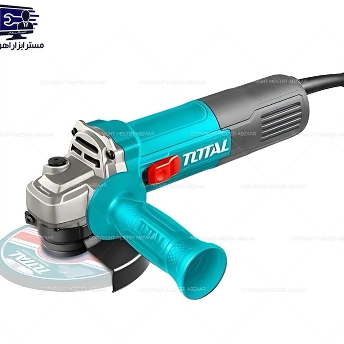 مینی فرز 710 وات واقعی کلید بغل 115 میلی متری توتال مدل TOTAL TG10711576
