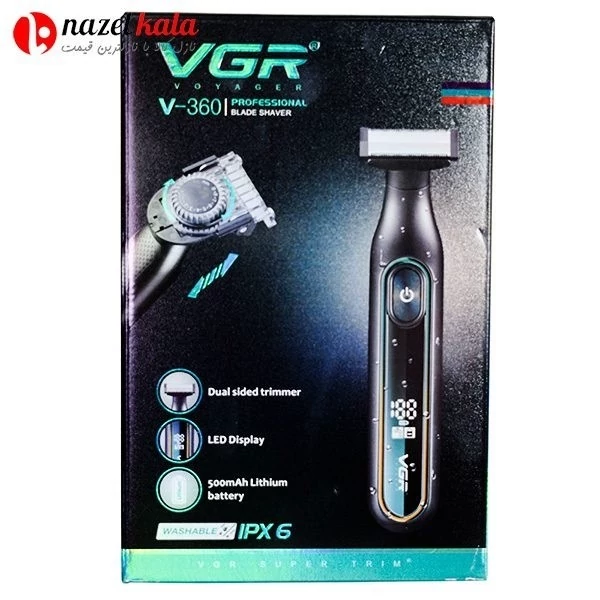 ماشین اصلاح سه کاره وی جی آر مدل V-365360 vgr-V-360