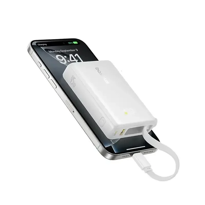 پاوربانک باسئوس مدل PicoGo 45W ظرفیت 10000 میلی آمپر ساعت