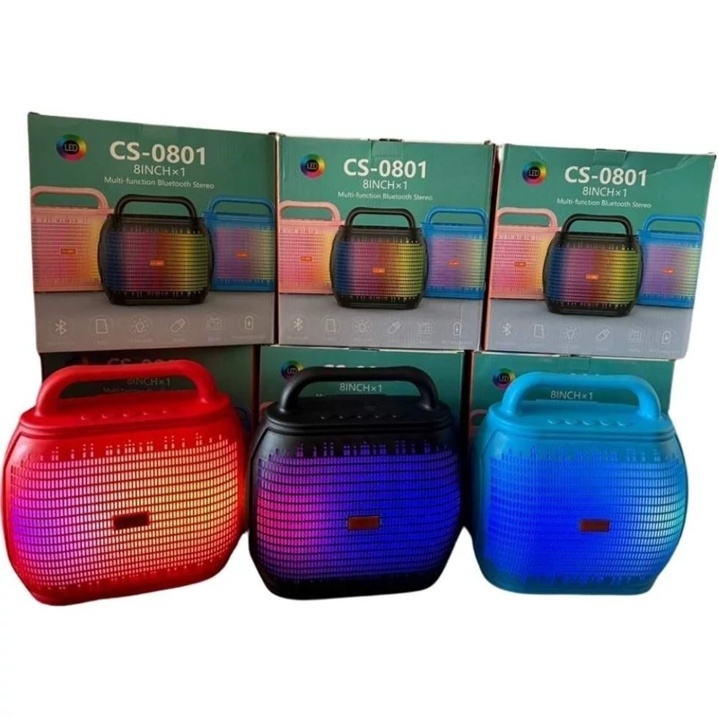 اسپیکر بلوتوثی CS-0801 سایز 8 اینچ