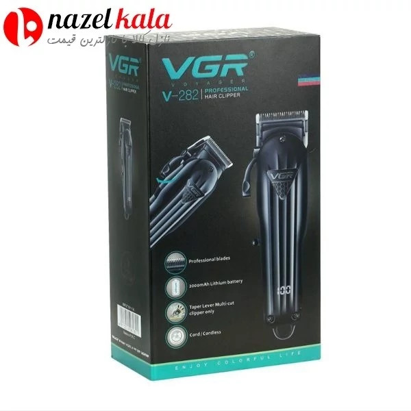 ماشین اصلاح موی سر و صورت وی جی ار مدل VGR V-282 VGR V-282 head an