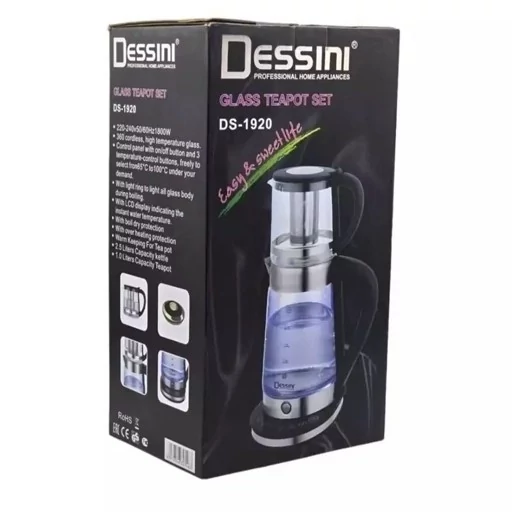 چای ساز لمسی دسینی روهمی (طراحی زیبا) DS-1920 4.6 (
