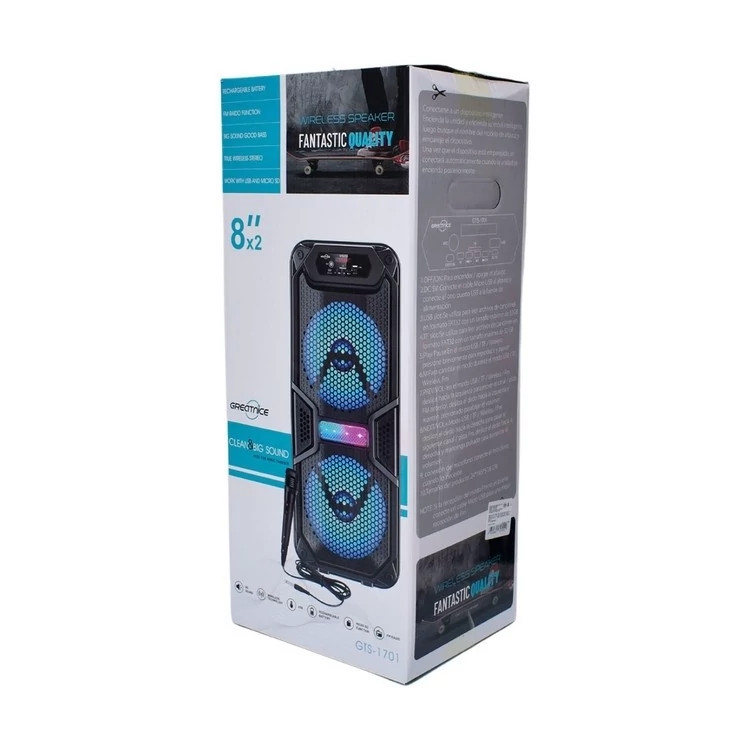 اسپیکر شارژی gts 1701 Speaker GTS 1701