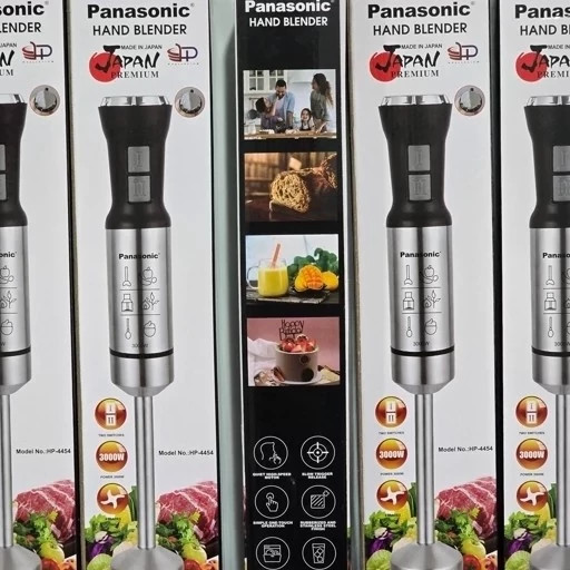 گوشت کوب برقی پاناسونیک حک شده (3000W) یخ شکن (4 تیغ) HP-4454