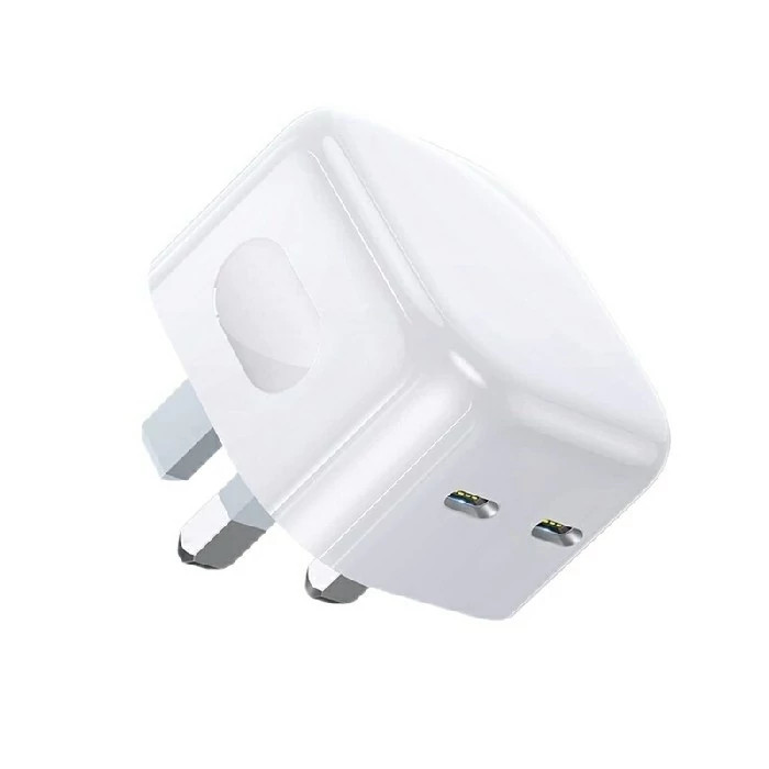 آداپتور شارژر اپل 35 وات USB-C دو پورت اورجینال