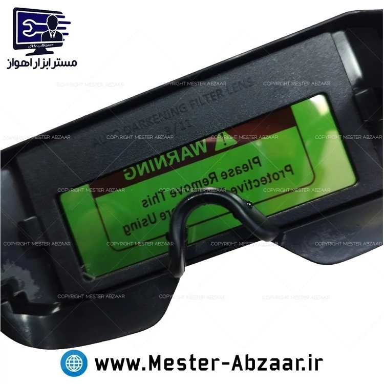 عینک جوشکاری اتوماتیک برند اصلی و قدیمی ادون مدل شیشه عینک اتومات EDON TX-019 عینک جوشکاری ادون، ساخته شده از مواد PVC