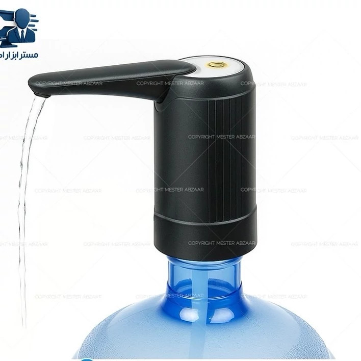 پمپ آب گالن شارژی شیر اتوماتیک تایپ C مسافرتی کمپینگ مدل automatic water dispenser TYPE-C