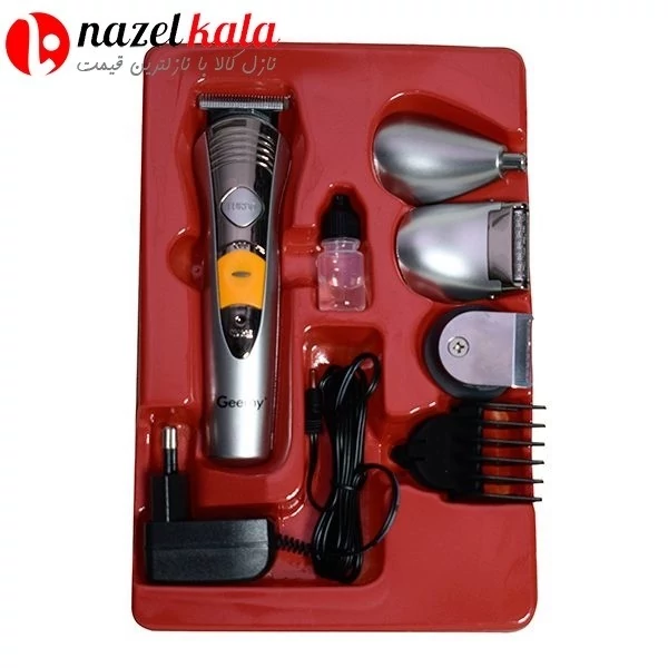ست ماشین اصلاح موی صورت و بدن جیمی مدل GM-580