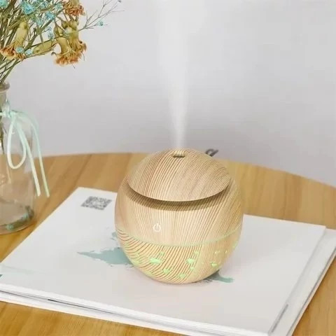 دستگاه بخور سرد طرح چوب مدل QH215 (کد 2)