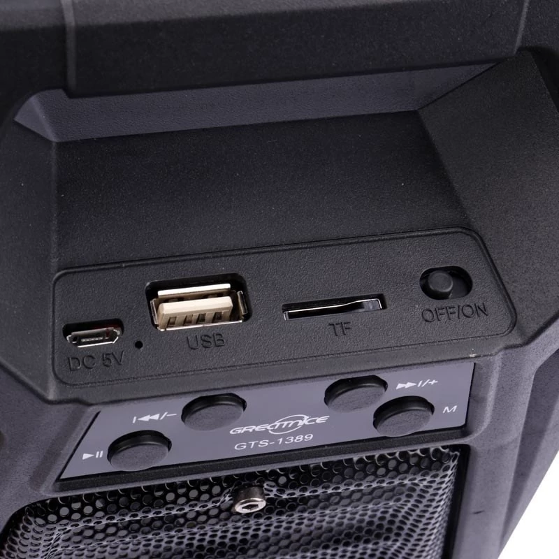 اسپیکر بلوتوثی قابل حمل مدل GTS-1389 ا GTS-1389
