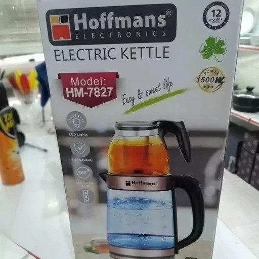 چای ساز هافمن روهمی (طراحی زیبا LED) (2.2L) (کیفیت عالی) HM-7827