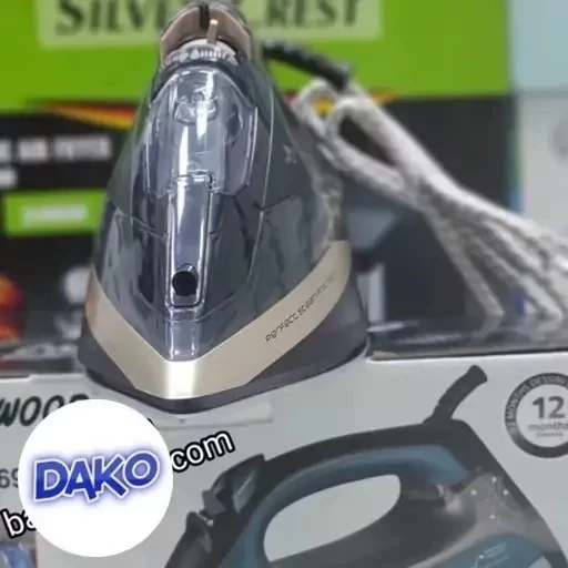 اتو بخار درجه یک کاملاً هوشمند نیو کنوود new kenwood توان 2600 وات کفی سرامیک مخزن بزرگ 000
