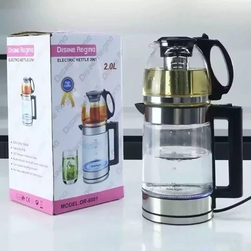 چای ساز دسینی روهمی (طراحی زیبا LED) (2L) (کیفیت عالی) DR-6001 5