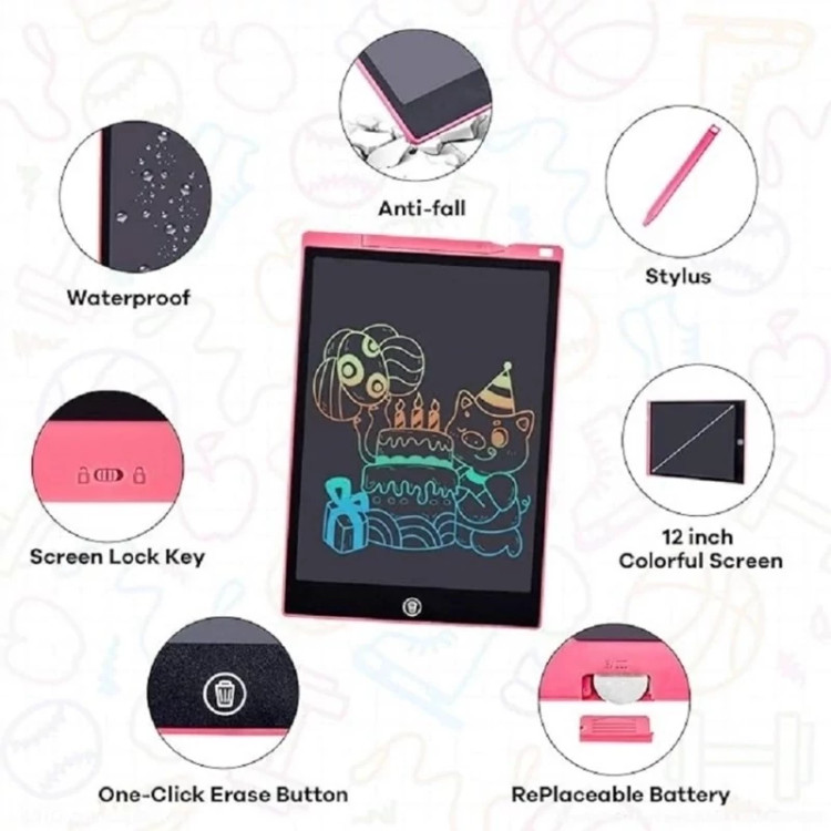 کاغذ دیجیتالی مدل LCD 12 inch