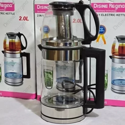 چای ساز دسینی روهمی (طراحی زیبا LED) (2L) (کیفیت عالی) DR-6001 5 (2