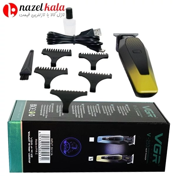 ماشین اصلاح و خط زن وی جی آر مدل v-253
