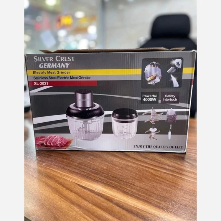 خردکن و آسیاب دوقلو سیلورکرست- 4000W وات- مدل SL2021