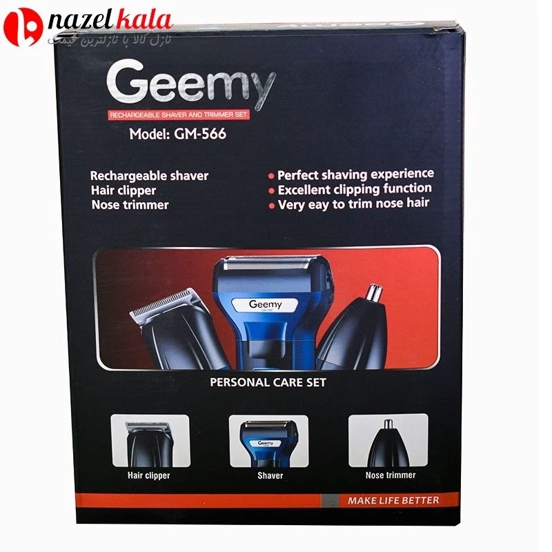 ماشین اصلاح موی صورت جیمی مدل GM-566 gemei gm-566 امتیاز 1.00 از 5 امتیاز 1مشتری از 1 رای ماشین اصلاح موی صورت جیمی مدل