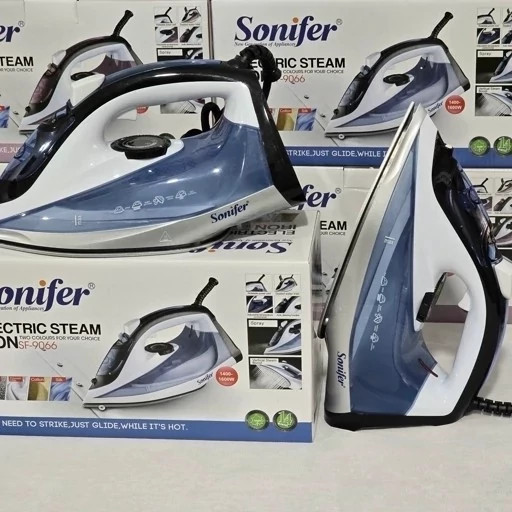 اتو بخار سونیفر (کفه سرامیکی) 1600w (طراحی ارگونومیک) SF-9066