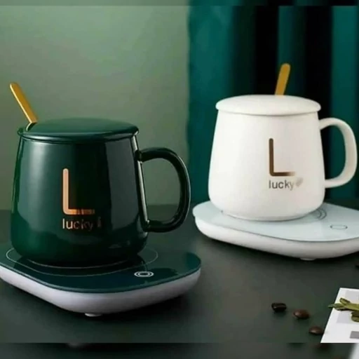 ماگ حرارتی لاکی مدل 1314 به همراه صفحه گرمکن برقی