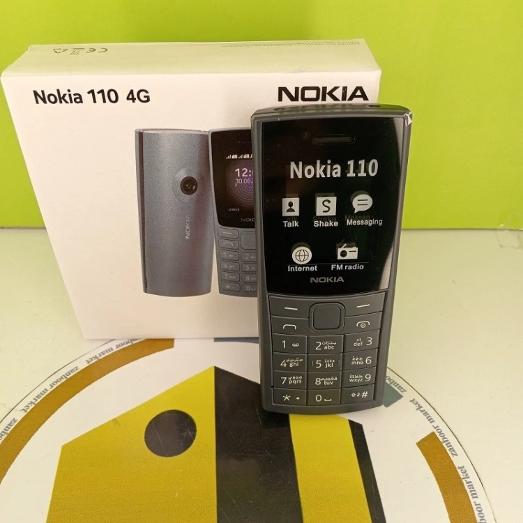 گوشی ساده نوکیا مدل 110 سال 2023 (2023) 110 Nokia ساخت ویتنام (بدون گارانتی شرکتی)