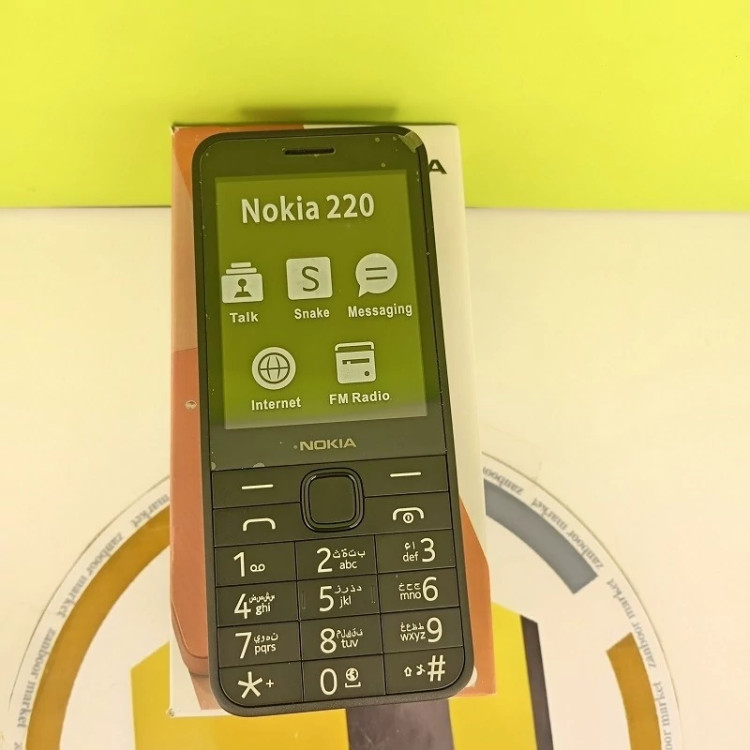 گوشی ساده نوکیا مدل 220 سال 2024 (2024) Nokia 220 ساخت ویتنام (بدون گارانتی شرکتی)