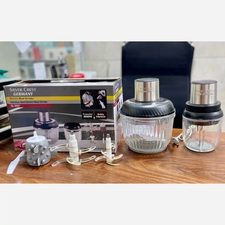 خردکن و آسیاب دوقلو سیلورکرست- 4000W وات- مدلSL2021