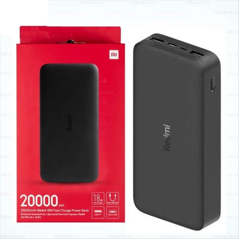 پاوربانک شیائومی مدل PB200LlZM (20000mAh)