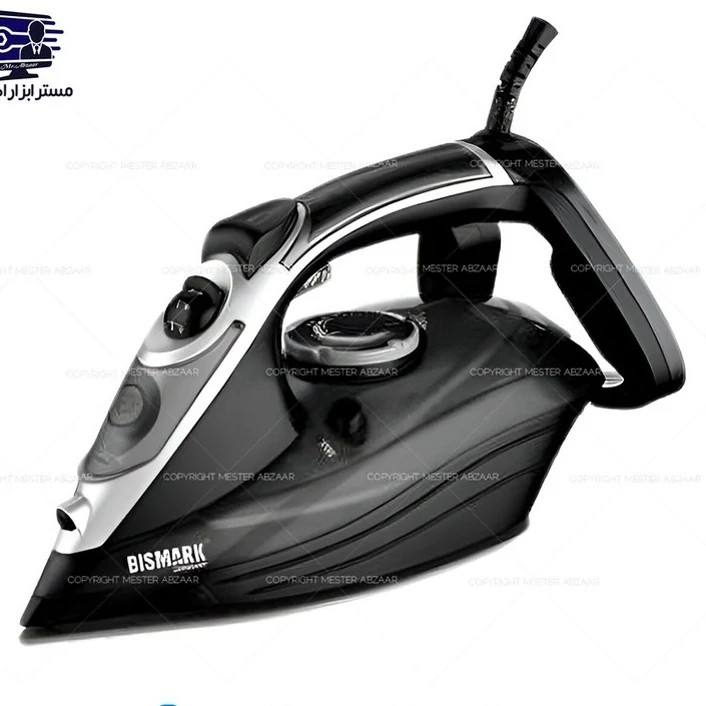 اتو بخار بیسمارک 3000 وات برقی خانگی کد 6633 مدل BISMARK GERMANY BM6633