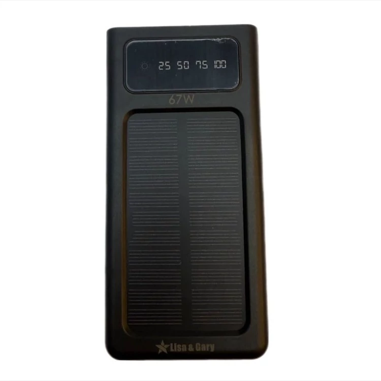 پاور بانک اصلی لیزا و گری مدل PB5500 ظرفیت30000 میلی آمپرساعت Lisa and Gary Power Bank Model PB5500 Capacity 30000 mAh ب