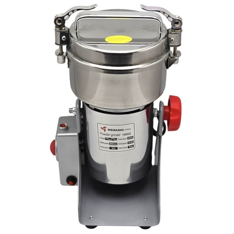 آسیاب صنعتی مباشی ژاپن- ظرفیت 1 کیلویی- 8 تیغه طلایی- قدرت 8000W وات