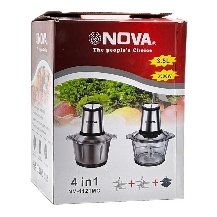 خردکن دوقلو نوا 12 تیغ مدل NM-1121MC ا NoVA