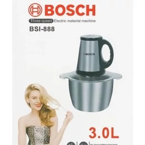 خردکن برقی بوش مدل BSI-888 ظرفیت 3 لیتری + تیغه یدک قدرت، سرعت و کیفیت در یک دستگاه
