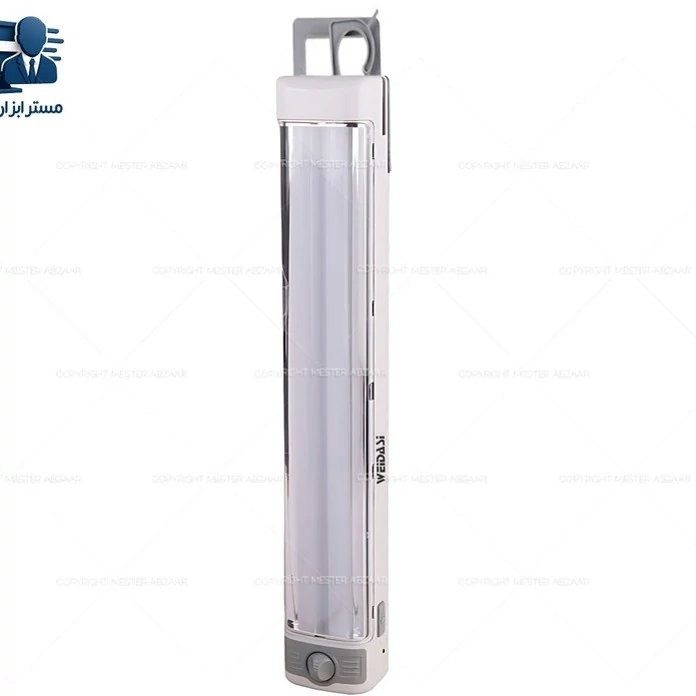 چراغ نور افکن مهتابی 84 لامپی شارژی اضطراری برند ویداسی مدل WEIDASI WD-839T