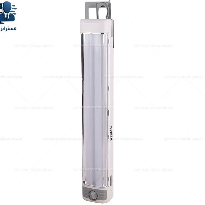 چراغ نور افکن مهتابی 84 لامپی شارژی اضطراری برند ویداسی مدل WEIDASI WD-839T