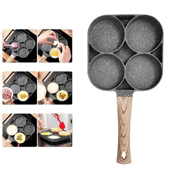 ماهیتابه گرانیتی طرح دار دایره ای- کد17