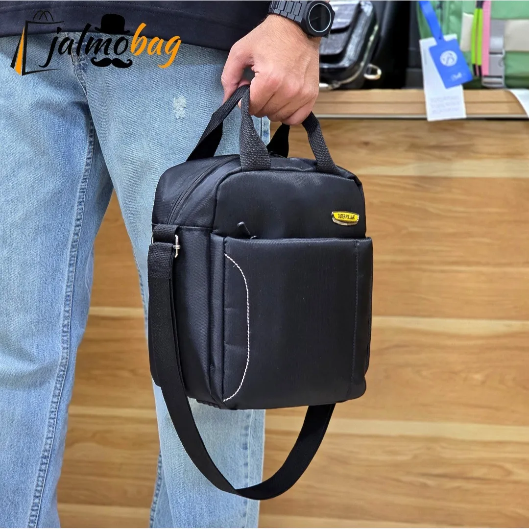 کیف ظرف غذا دستی و دوشی پارچه ای کد 2216
