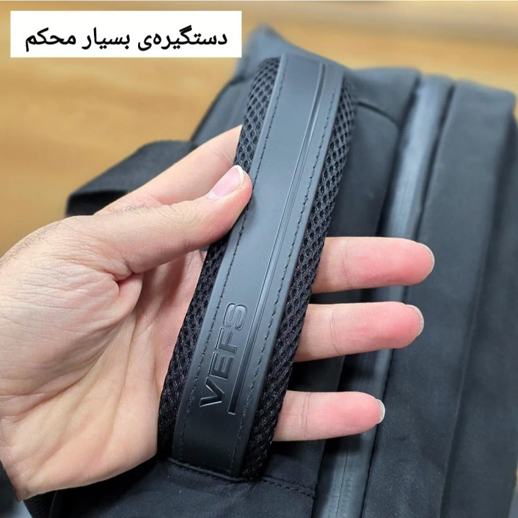 کوله پشتی لپتاپ دانشجویی و اداری قفل دار مناسب لپتاپ تا 17.5 اینچ مردانه و زنانه