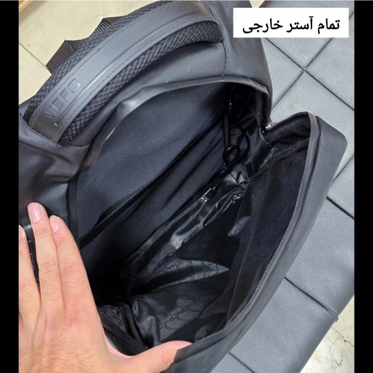 کوله پشتی لپتاپ دانشجویی و اداری قفل دار مناسب لپتاپ تا 17.5 اینچ مردانه و زنانه